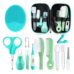 UHFi Baby Grooming Kit soft brush for gentle scalp care and soothing brushing.