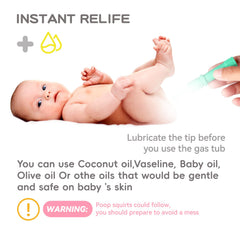 uhfi gas reliever for babies disposable design simplifies cleanup after feeding.