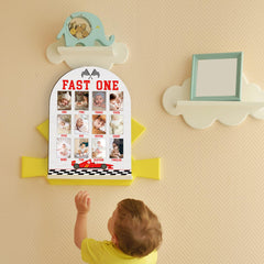 UIBOVA Fast One Photo Board arranged with 2x3 inch photos