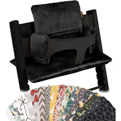 UKJE cushion on Stokke Tripp Trapp demonstrates quick under-five-minute installation