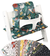 UKJE Cushion for Stokke Tripp Trapp front view offers comfortable infant seating during meals