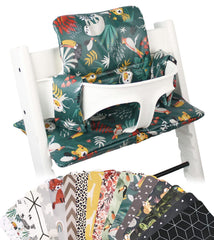UKJE Cushion for Stokke Tripp Trapp front view offers comfortable infant seating during meals