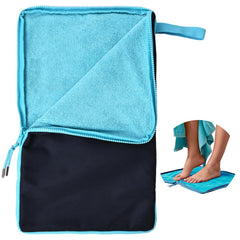 ULTAC Wet Bag navy blue exterior shows durable waterproof shell for poolside protection