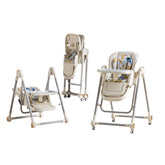 UMGOOGOO 5in1 high chair folding demonstrates quick setup for busy mornings