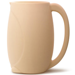UMUACCAN Penguin Rinse Cup front view with soft silicone for gentle bath rinsing.