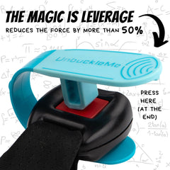 UnbuckleMe universal-compatibility ensures compatibility with 5-point harness seats.