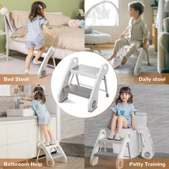 UNCLE WU kid-friendly anti-slip step surface with textured grip for safety