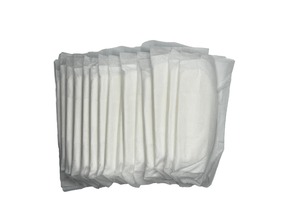 Uni Infinity chicken diaper linings 15-pack for easy disposable liners in reusable diapers.