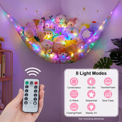 Unicorn Castle LED light strip with eight modes enhances nighttime ambiance