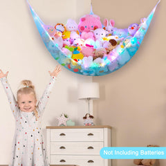 Unicorn Castle durable polyester mesh construction shown in use
