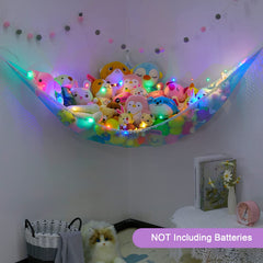 Unicorn Castle wall hooks included for quick, sturdy hammock installation.
