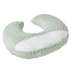 QUENESS BABY nursing pillow cover texture emphasizes soft breathable fleece