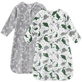 Unnivoll fleece sleep sack front view showing cozy wearable blanket for infants