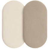 Unnivoll Muslin Bassinet Sheets soft-breathable comfort for delicate baby skin year-round.