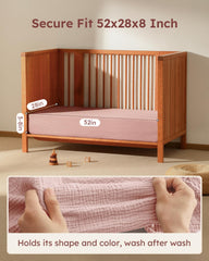 Unnivoll 360-hem closeup shows secure fit and flat sleeping surface