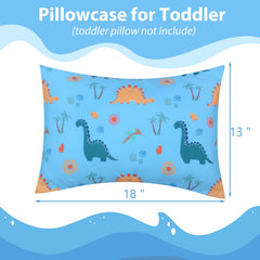 UOMNY travel-friendly pillowcase keeps a small pillow clean during trips and outings.