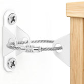 Uordirya furniture anchors secure a dresser for safer daily use.