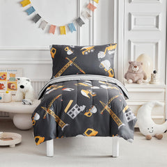 UOZZI BEDDING crane print fosters imaginative play with gentle sleep fabric
