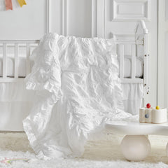 UOZZI BEDDING fitted sheet crib 28x52 ensures snug, secure fit