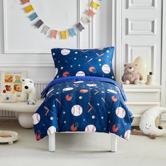 UOZZI BEDDING pillowcase 20x30 with baseball print supports easy gift-ready sleep.