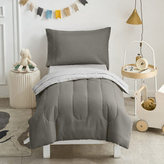 UOZZI BEDDING pillowcase close-up highlights gentle breathable microfiber for kid comfort.