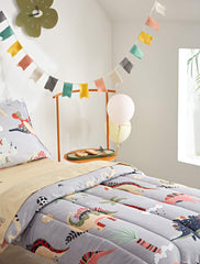 UOZZI BEDDING toddler flat sheet breathable microfiber for smooth, comfortable nights.