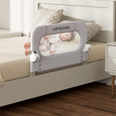 UPGOGO folding bed rails assembly enables quick setup for busy households.