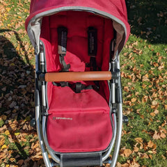 Uppababy Vista handlebar cover zipper for easy installation and removal