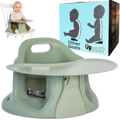 Upseat Sage floor-seat closeup highlights soft foam for comfortable upright seating.