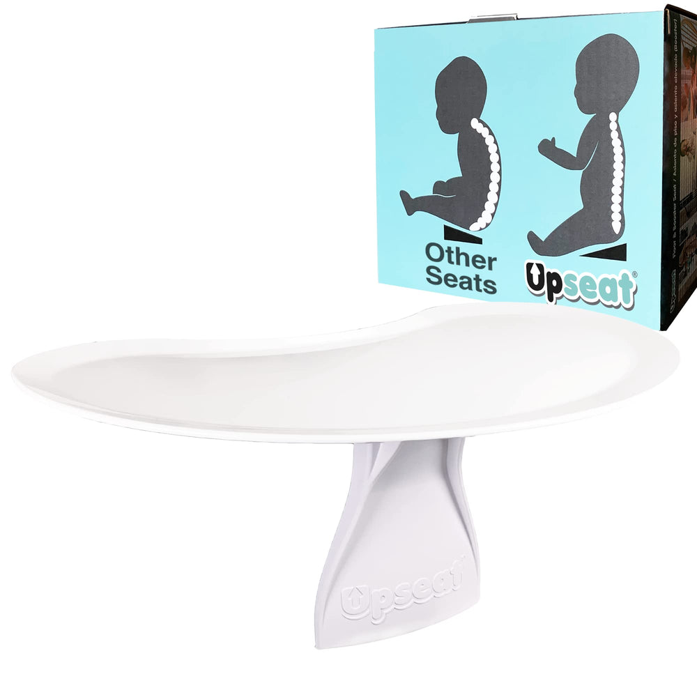 Upseat Tray on Upseat demonstrates simple attachment for quick meals.