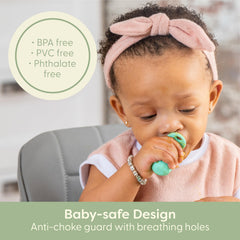 UpwardBaby baby-led weaning spoons in gray blue mint add modern style