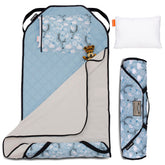 Urban Infant Tot Cot Nap Mat cover with removable pillow for tidy preschool naps.