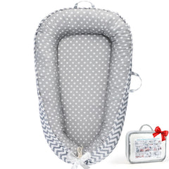 URMYWO Baby Lounger 360-protection keeps baby secure during tummy time
