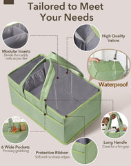 URMYWO portable nursery storage for home and on-the-go