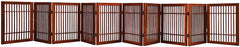 Urnporium 10-panel gate shown in use for versatile doorway containment.