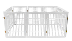 Urnporium accordion-style configuration demonstrated in a doorway