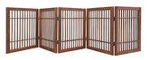 Urnporium pet gate, fully assembled, ready for immediate room use.
