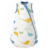 usbettas baby sleep sack close-up: ultra-soft cotton for comfortable skin