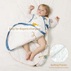 usbettas thermostatic sleep sack with temperature strip indicates baby sleep temperature