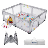 usbettas foldable playpen setup demonstrates quick one-minute assembly for busy parents.