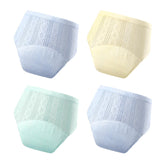 usbettas potty training underwear front view emphasizes wide absorption for quick leak control