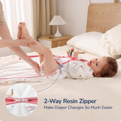 usbettas sleep sack soft cotton padding provides breathable insulation