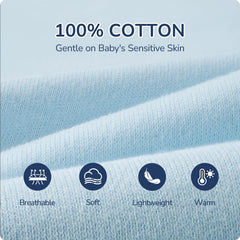 usbettas swaddles mesh design enhances airflow around the baby's face