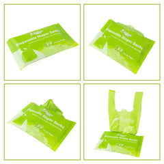 USBOO 200-count diaper bags in a convenient refill pack.