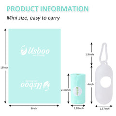 USBOO rainbow eight-refill-rolls ensure uninterrupted diaper changes