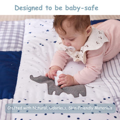 UTEX baby play mat quilted design with neat squares