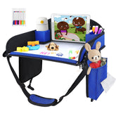 UTOLOVE Kids Travel Tray with dry erase board for mess-free doodling on trips
