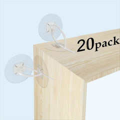 Utook 26-pack furniture anchors contents for quick baby-proofing and added stability