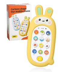 UTOPLIKEY baby cell phone toy with 12 modes engages early learning and exploration