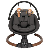 Uuoeebb baby swing frame shows sturdy aluminum base for stable use.